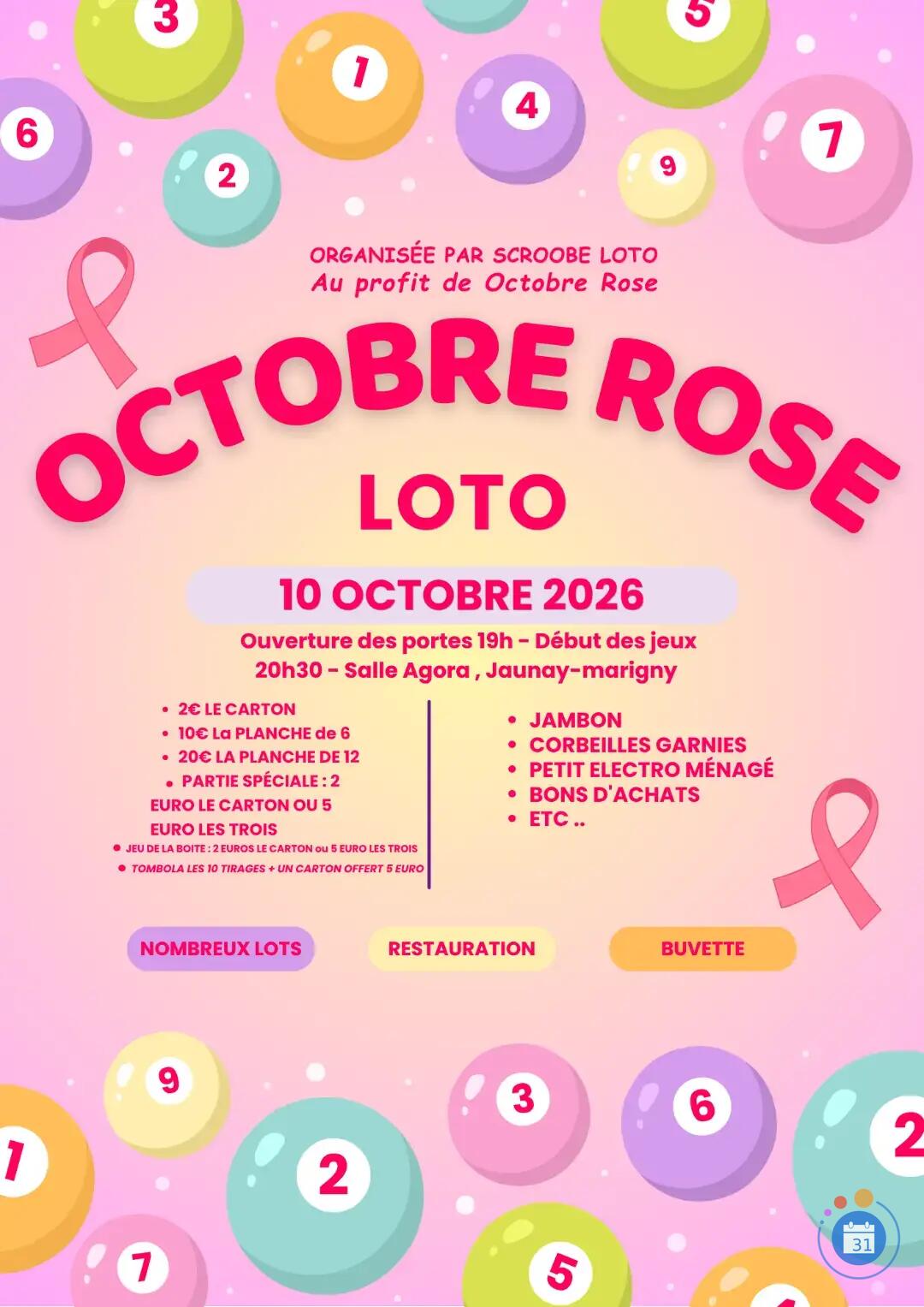 Image Loto Octobre Rose (photo 1)