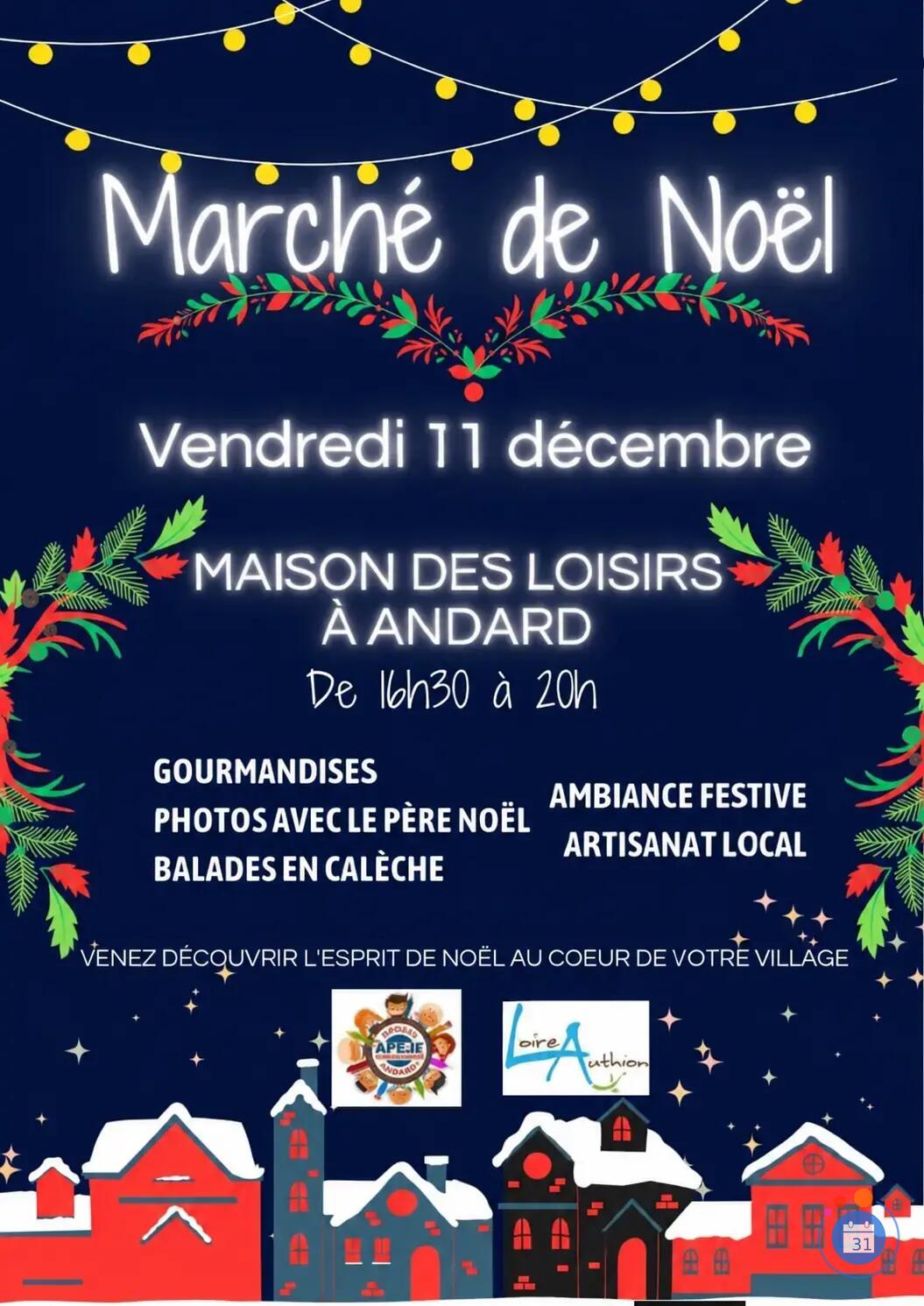 Image Marché de Noël Andard 2026 (photo 1)