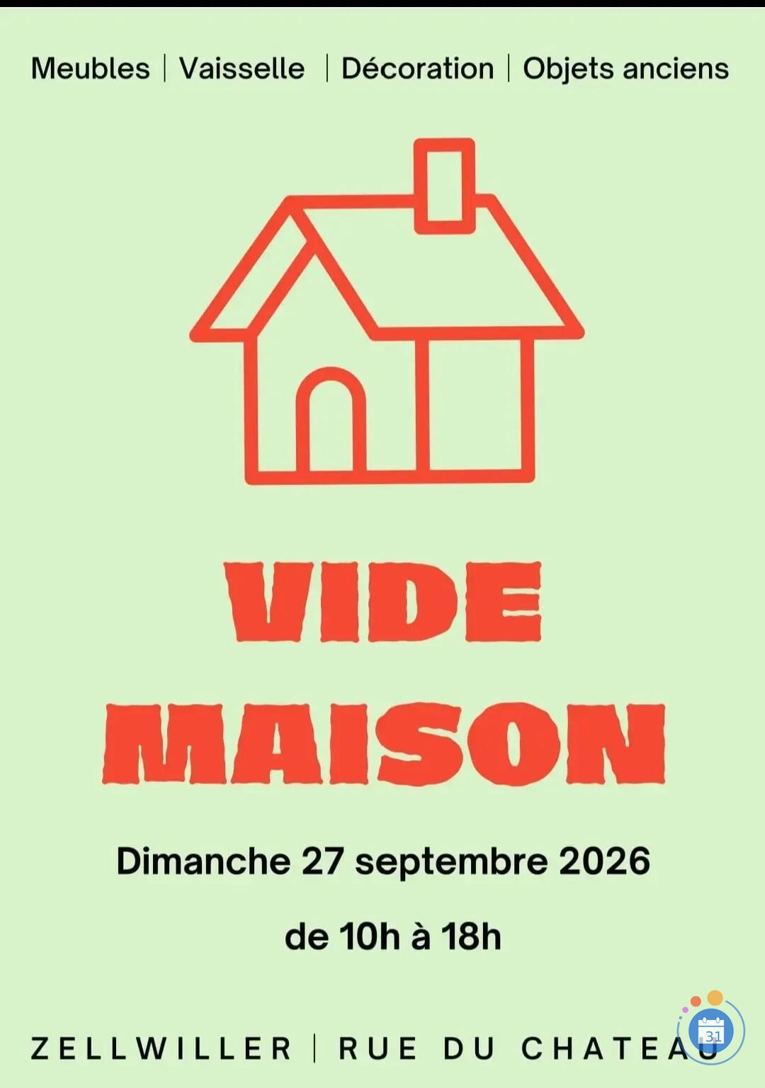 Image Vide maison Zellwiller 67140 (photo 1)