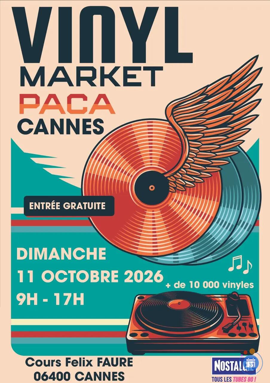 Image Vinyl Market à Cannes (photo 1)