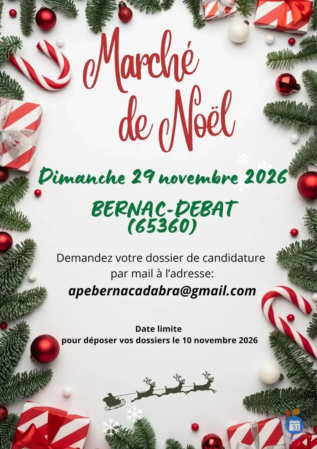 Image Marché de Noël de l’ Ape Bernacadabra (photo 1)