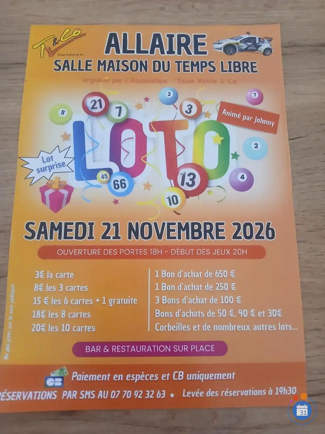 Flyer Super Loto