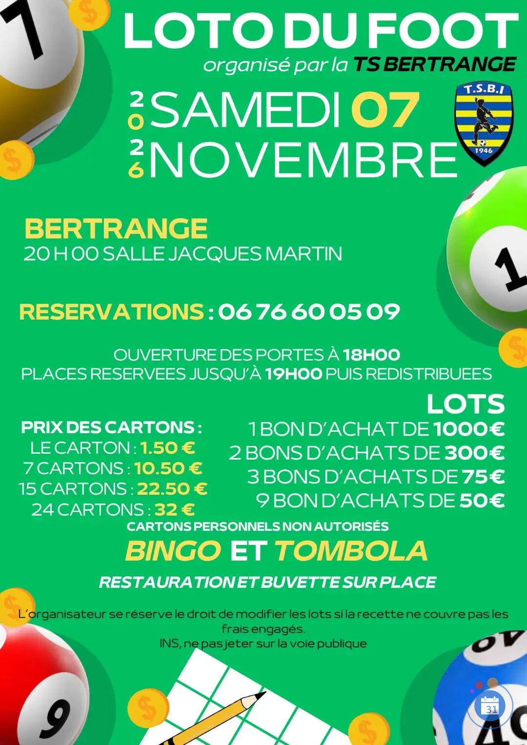 Image Loto du foot (photo 1)