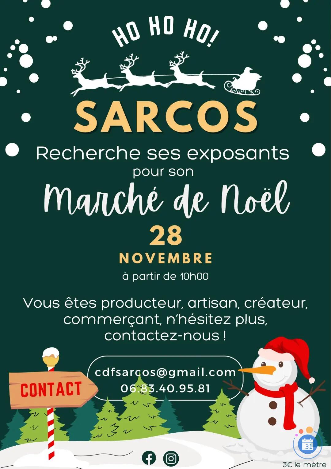 Image Marché de Noël de Sarcos (photo 1)