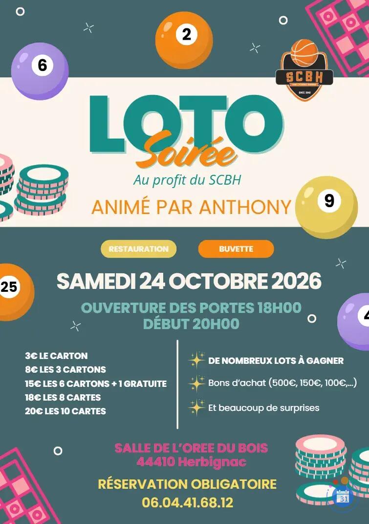 Image LOTO SAINT CYR BASKET HERBIGNAC (photo 1)