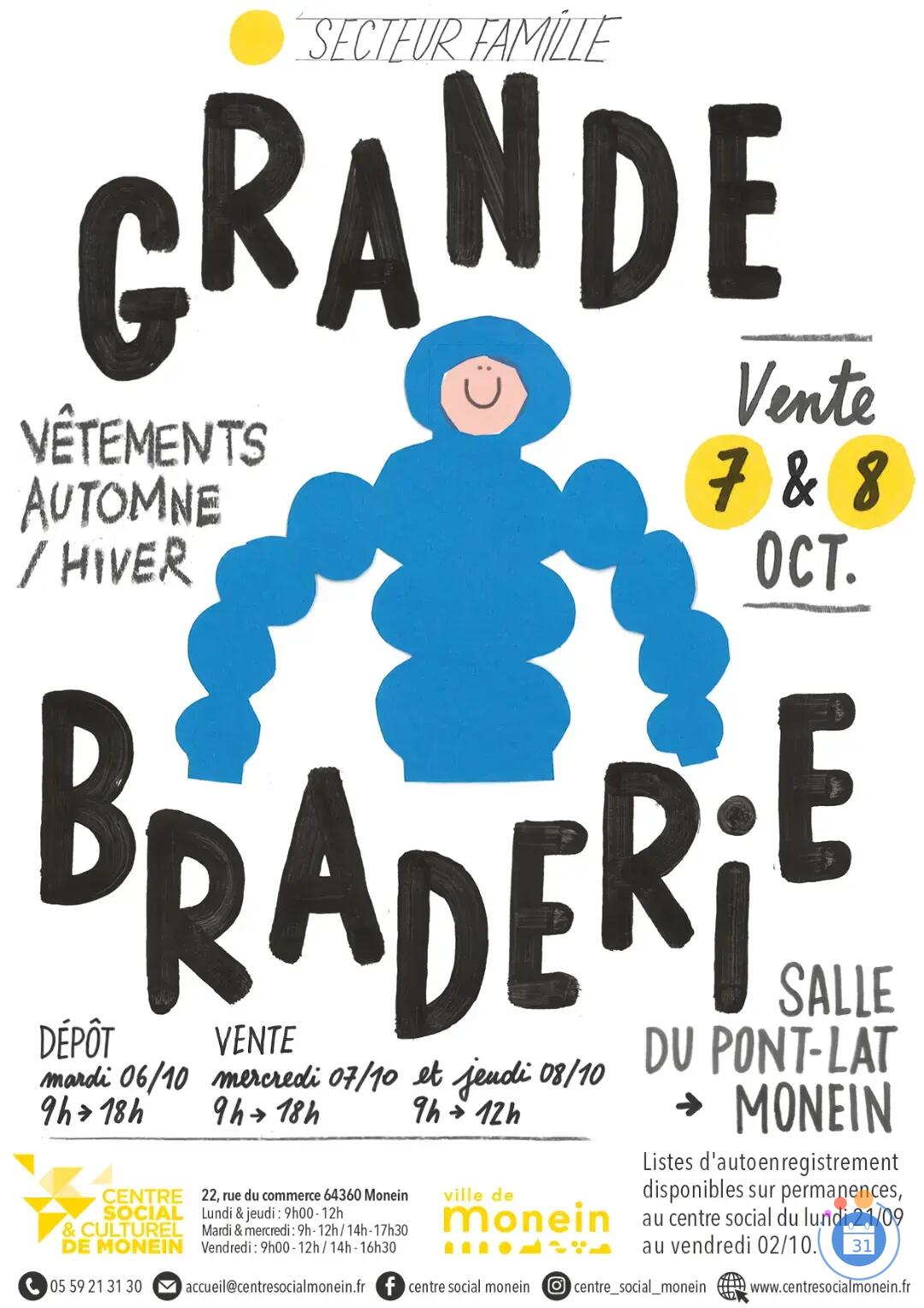 Image Braderie vêtements Automne/Hiver (photo 1)