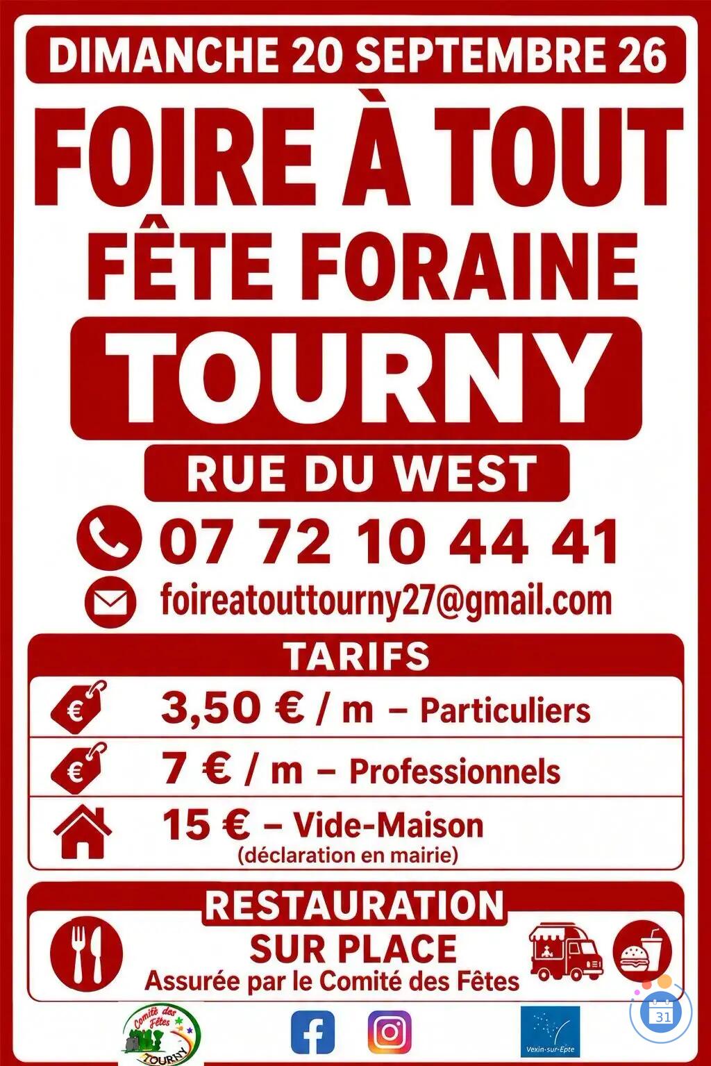 Image Foire à tout de Tourny (photo 1)