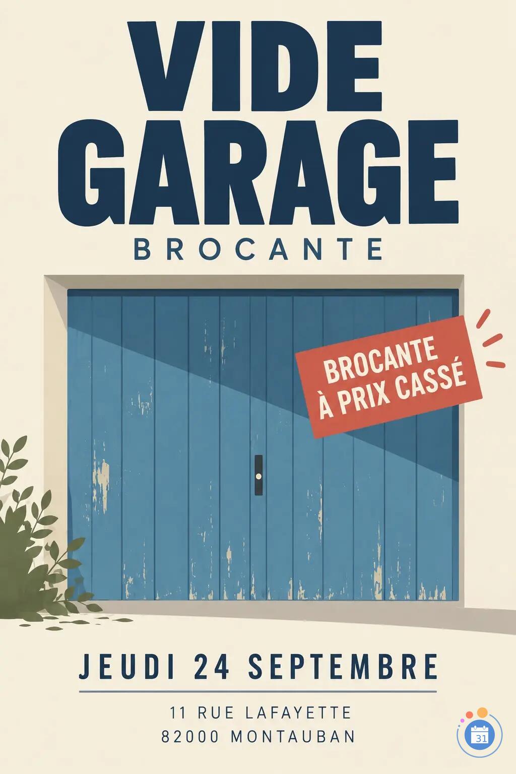 Image VIDE GARAGE BROCANTE PRIX CASSÉS (photo 1)