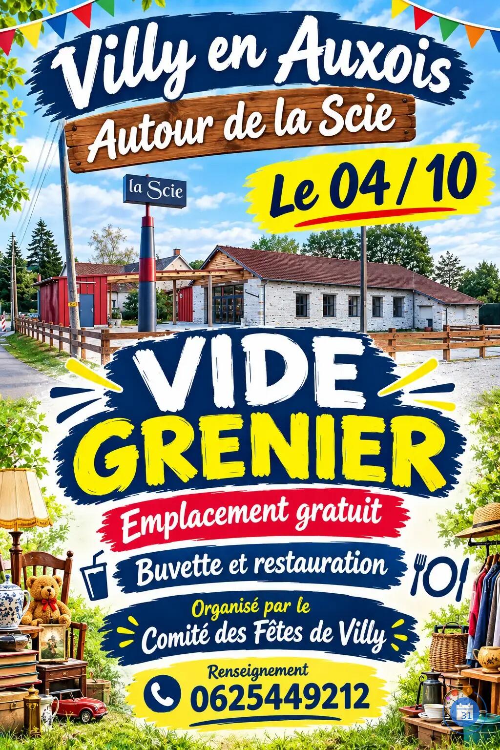 Image Vide-greniers du comité des fêtes de Villy (photo 1)
