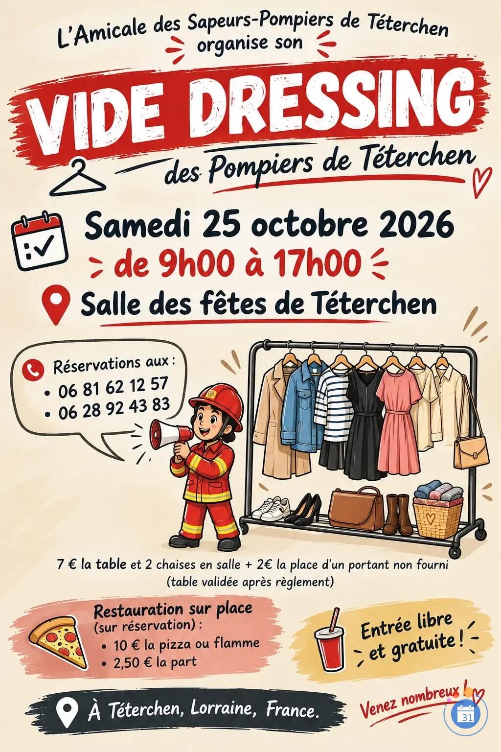 Image Vide dressing des sapeurs pompiers (photo 1)