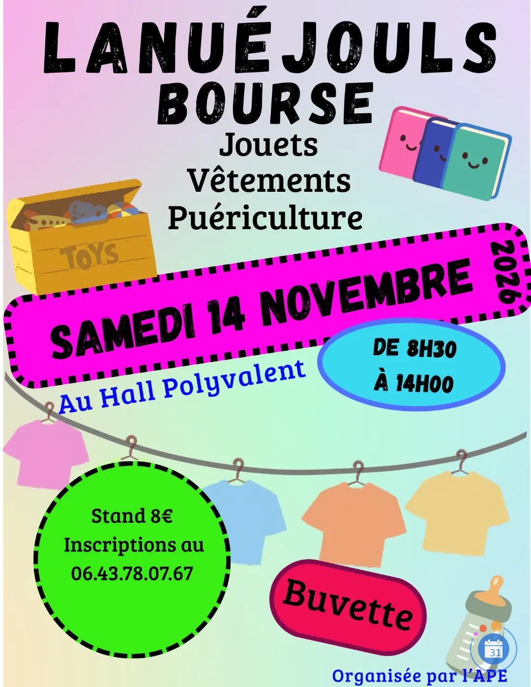 Image Bourse jouets-vêtements-puériculture (photo 1)