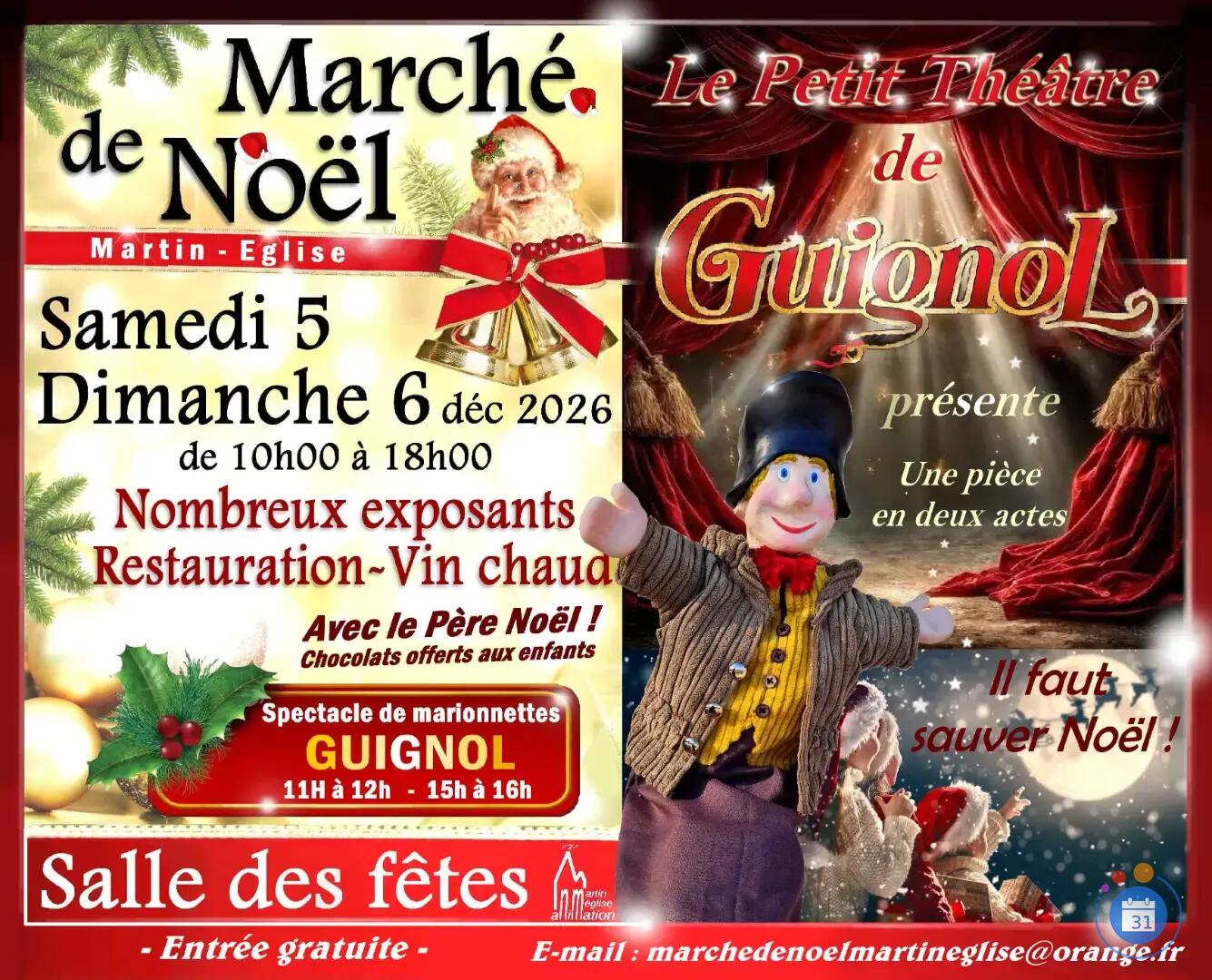 Image Marché de Noël 2026 de Martin-Eglise (photo 1)
