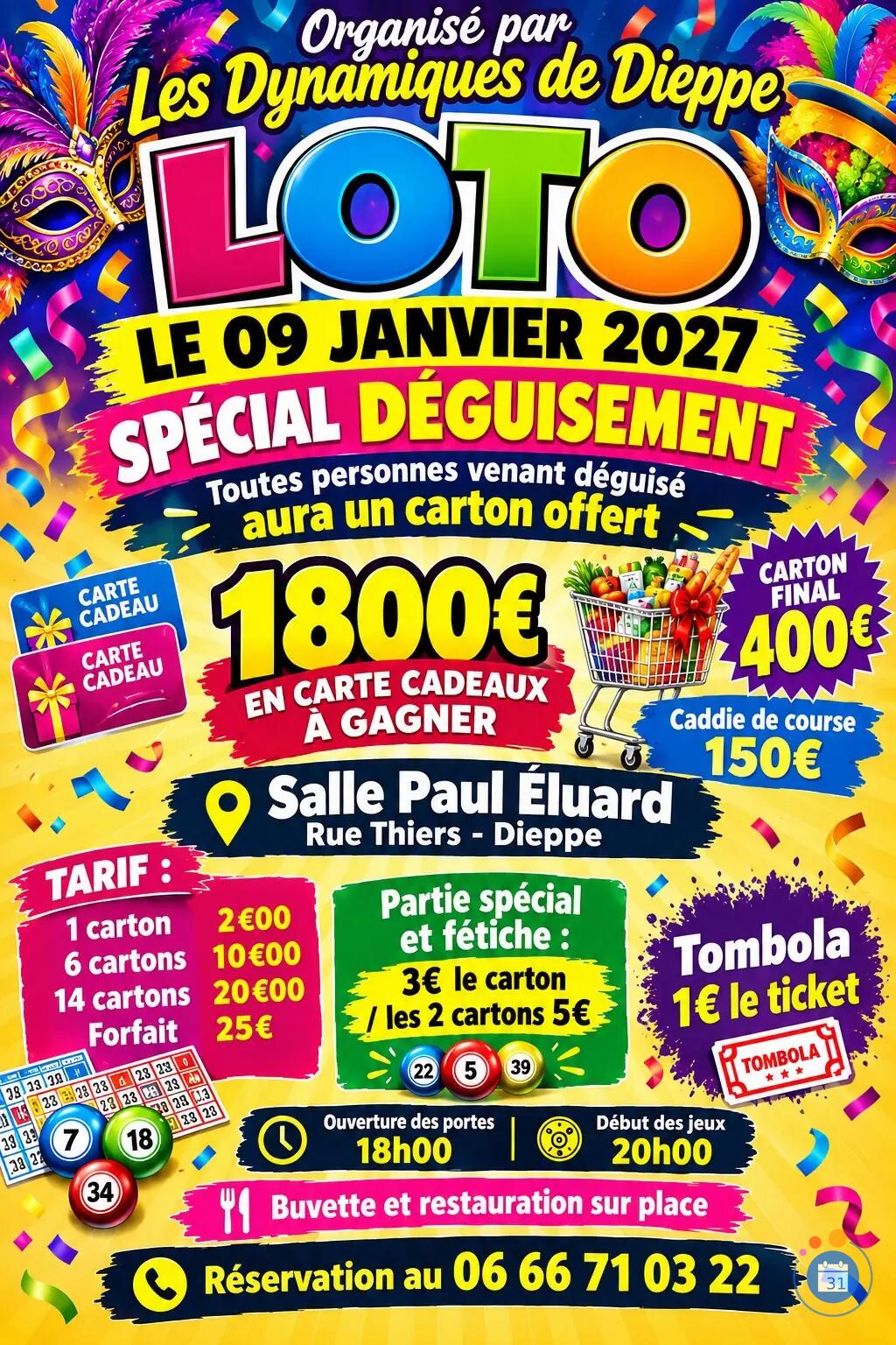 Image Loto spécial déguisement (photo 1)