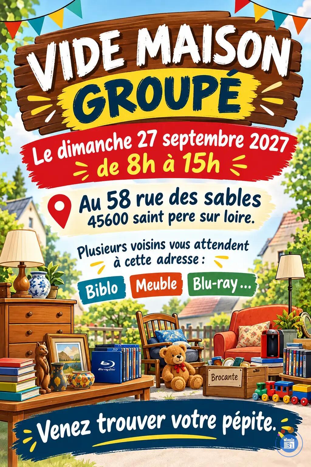 Image Vide maison groupé (photo 1)