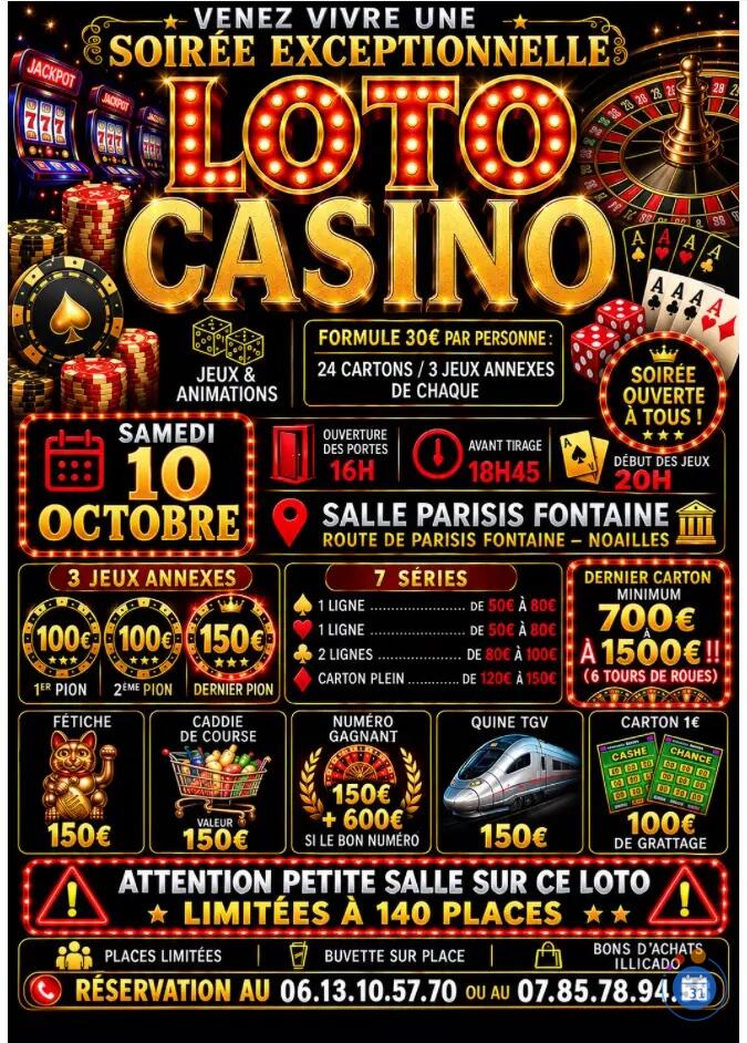 Image Super loto spécial casino ( petite salle ) (photo 1)