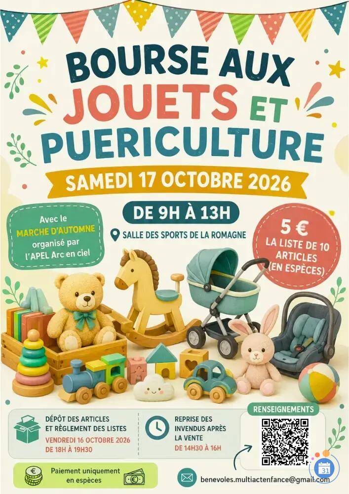 Image Bourse aux jouets et puériculture (photo 1)