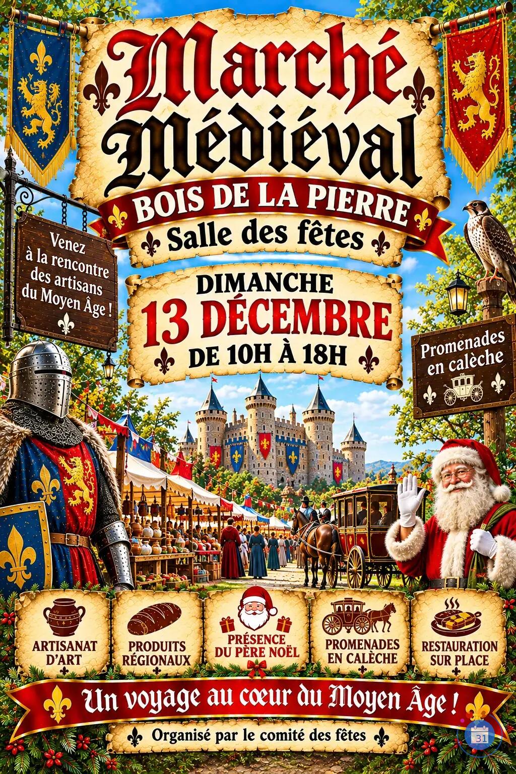 Image marché médiéval (photo 1)