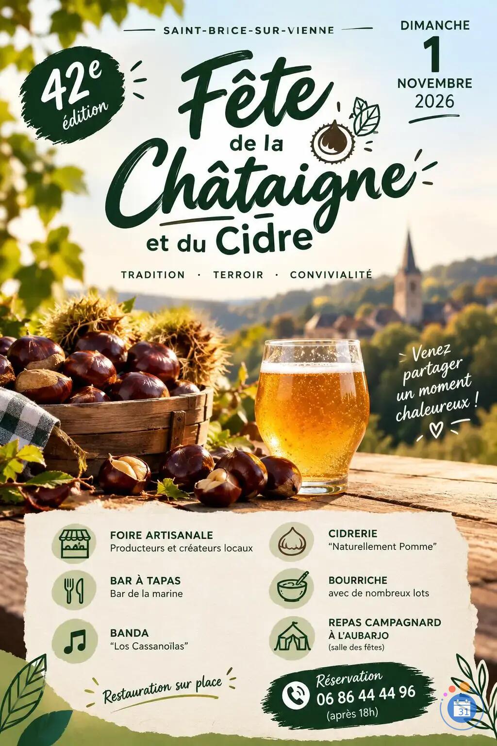 Image Fête de la chataigne et du cidre - vide grenier (photo 1)