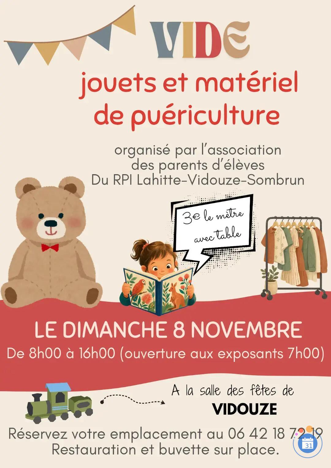 Image Vide jouets et matériel de puériculture (photo 1)