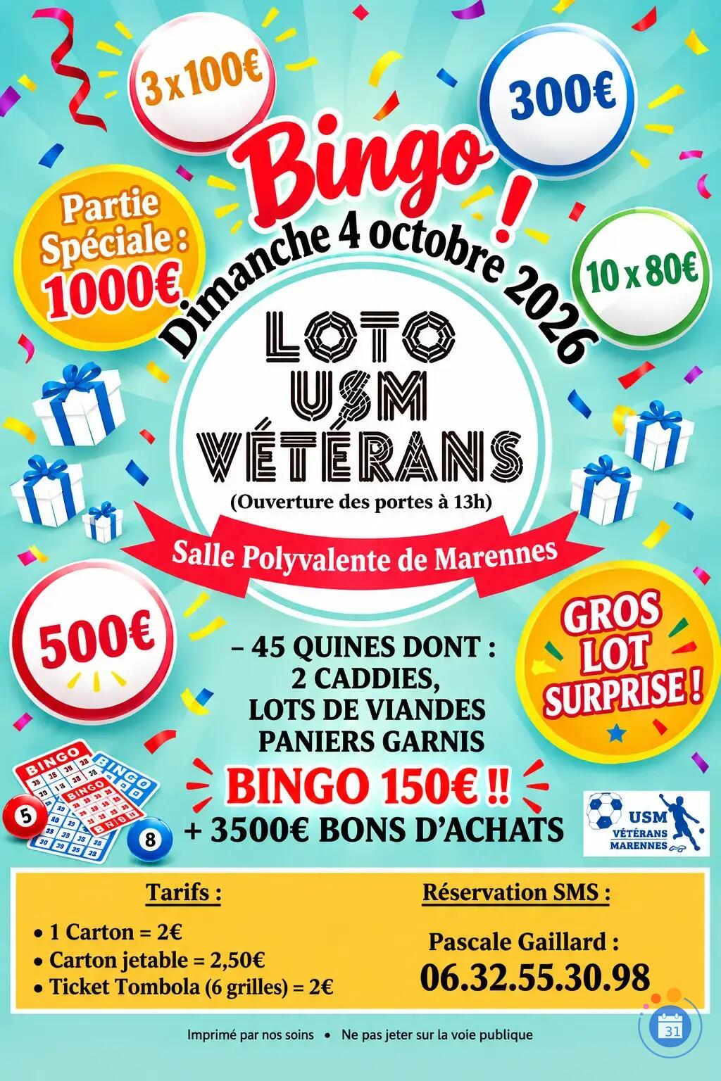Image LOTO USM VETERAN (photo 1)