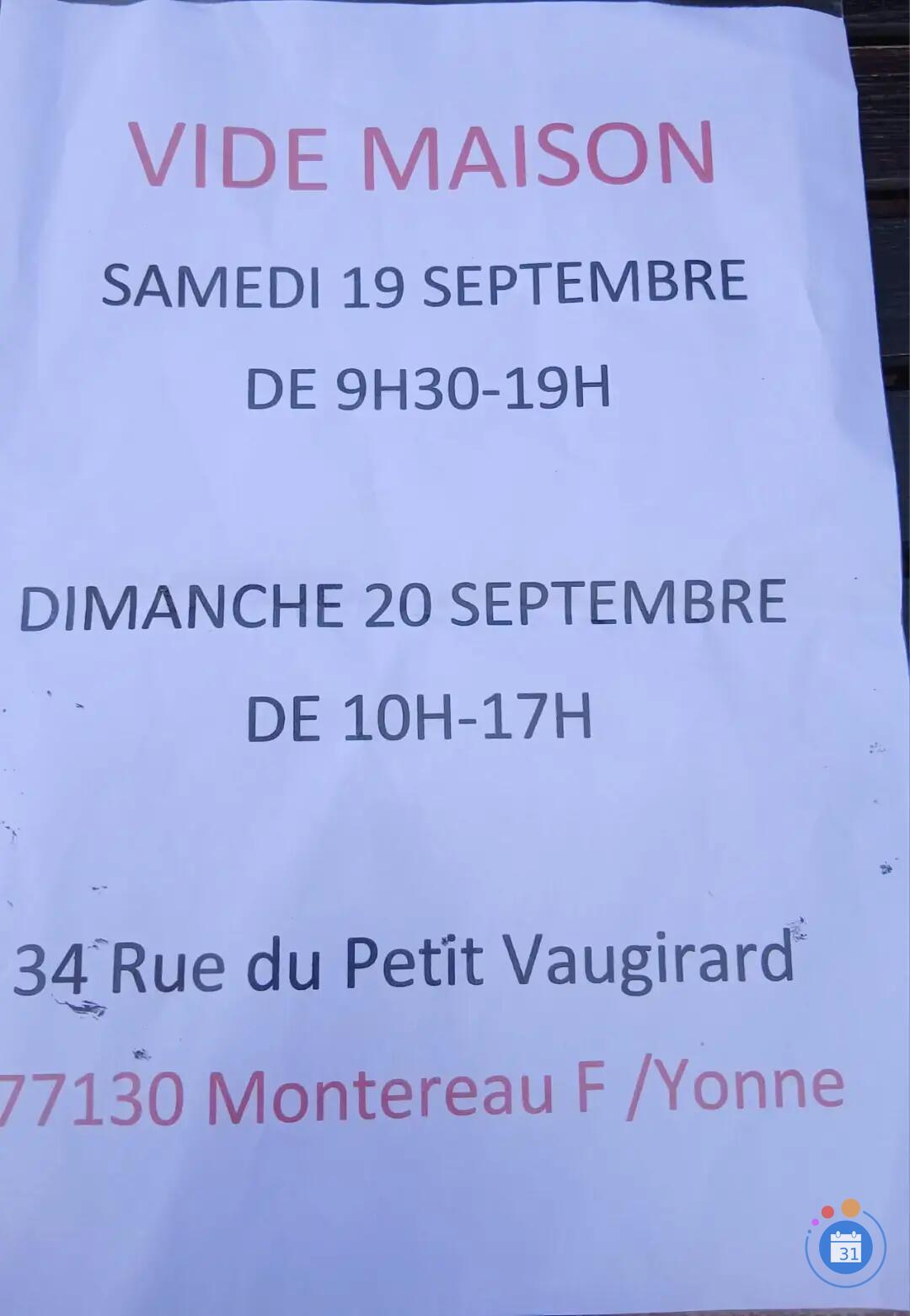 Image Vide Maison Montereau-Fault-Yonne (77) (photo 1)