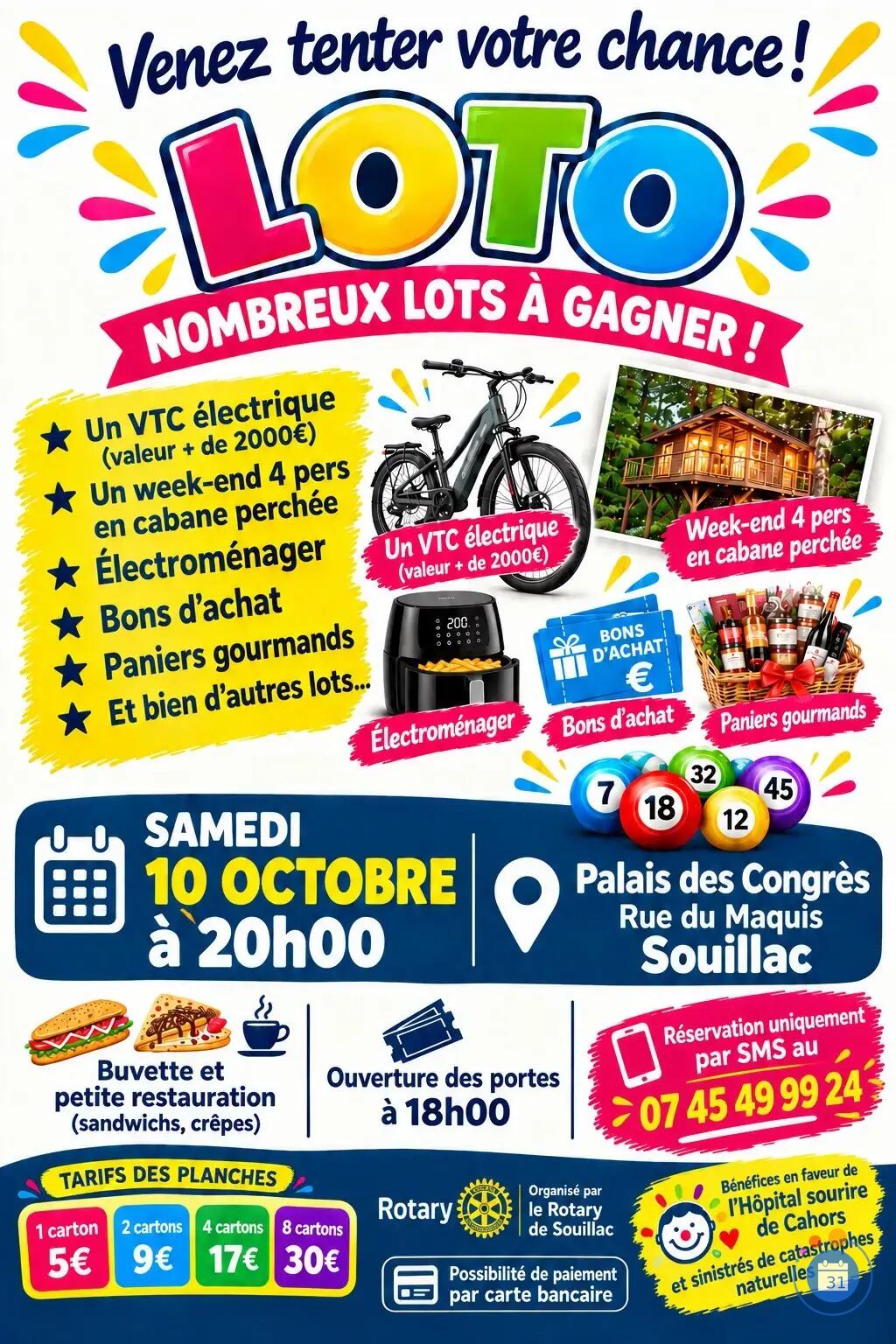 Image Loto du Rotary club de Souillac (photo 1)