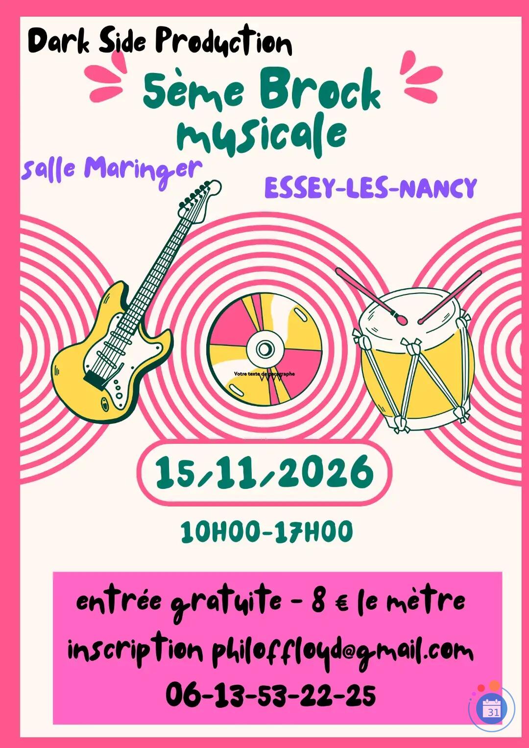 Image Brock musicale (photo 1)