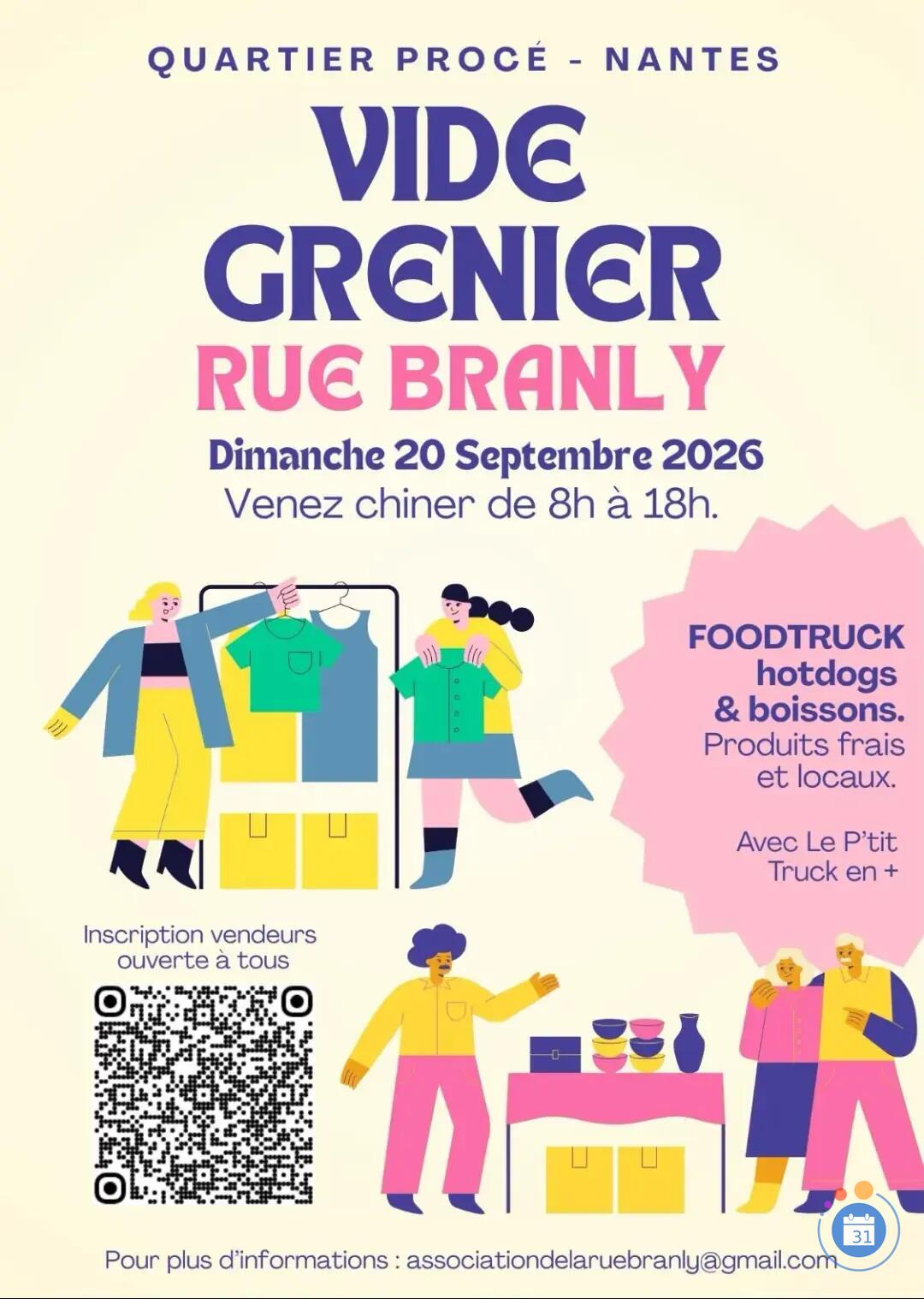 Image Vide grenier de la rue Branly (photo 1)