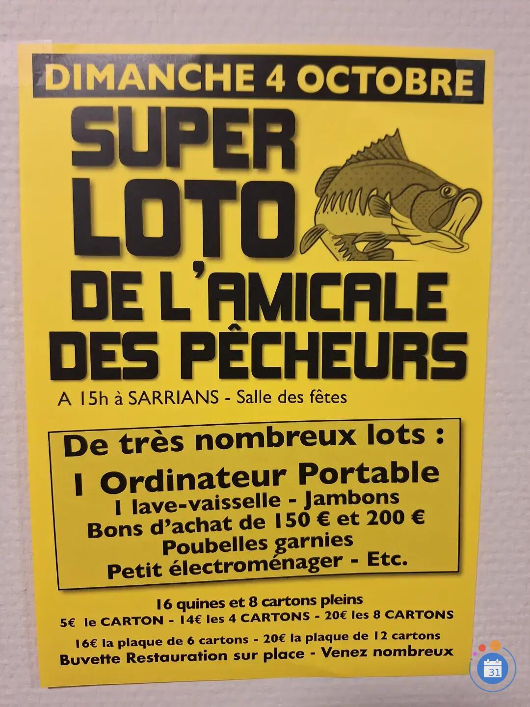 Image LOTO de L'amicale des pecheurs (photo 1)