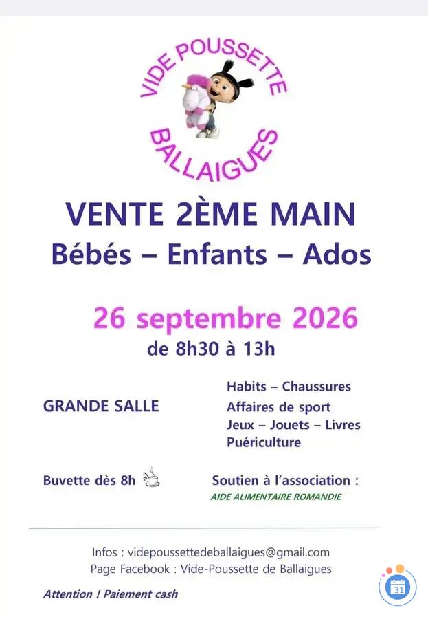 Image Vide pousette de Ballaigues (photo 1)