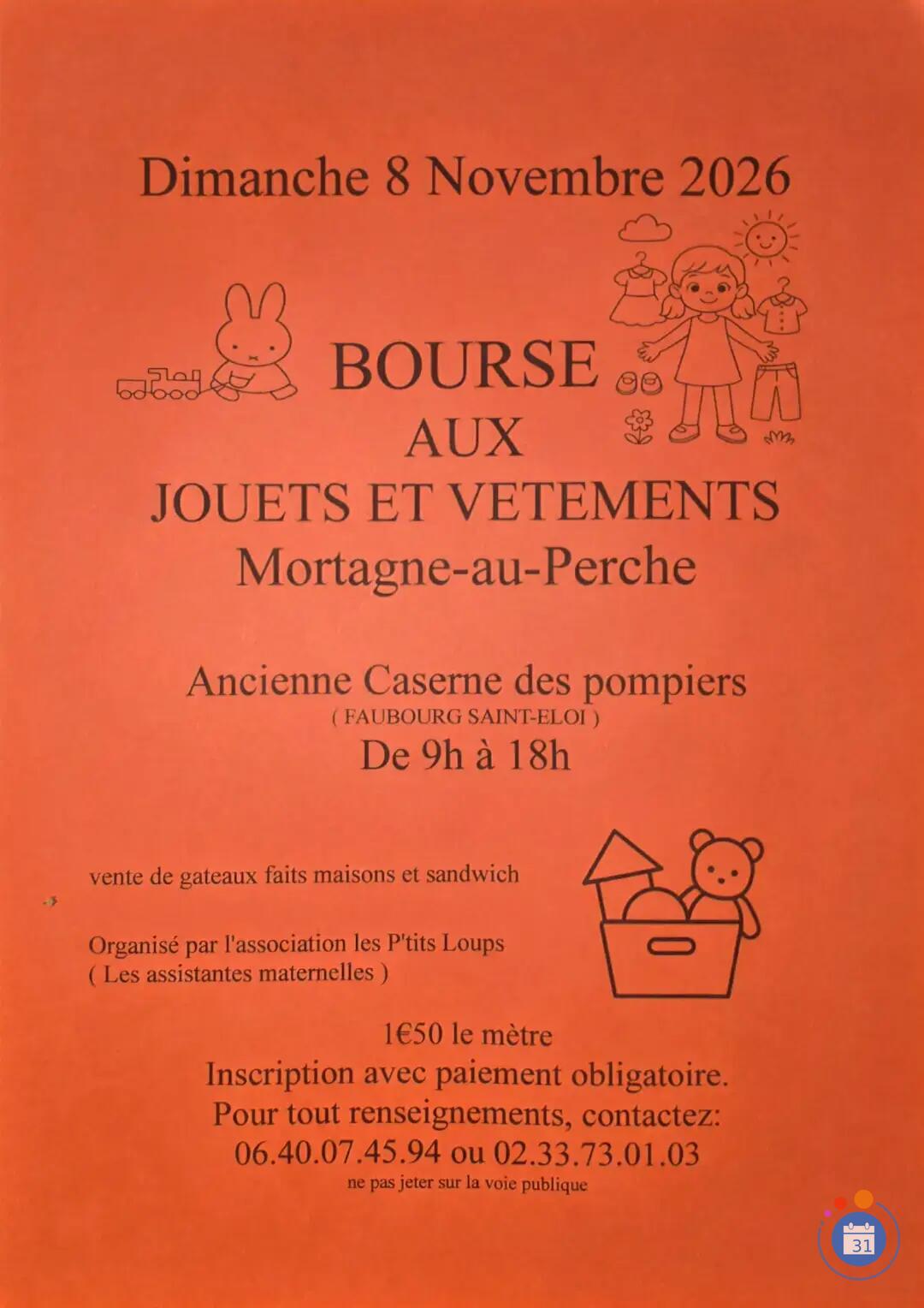 Image Bourse aux jouets et vêtements (photo 1)