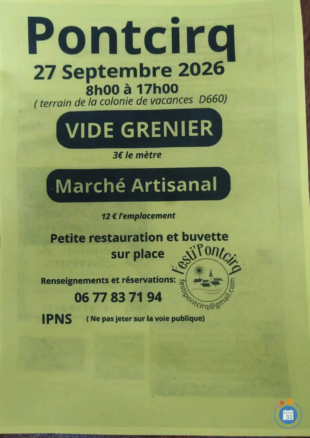 Image Vide grenier Marche artisanal (photo 1)