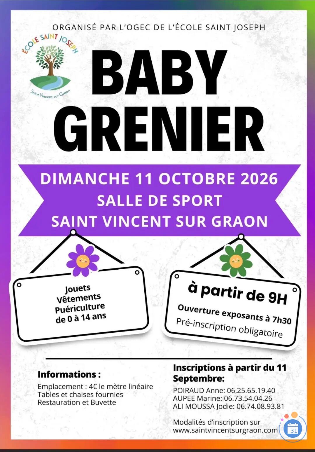 Image Baby grenier (photo 1)