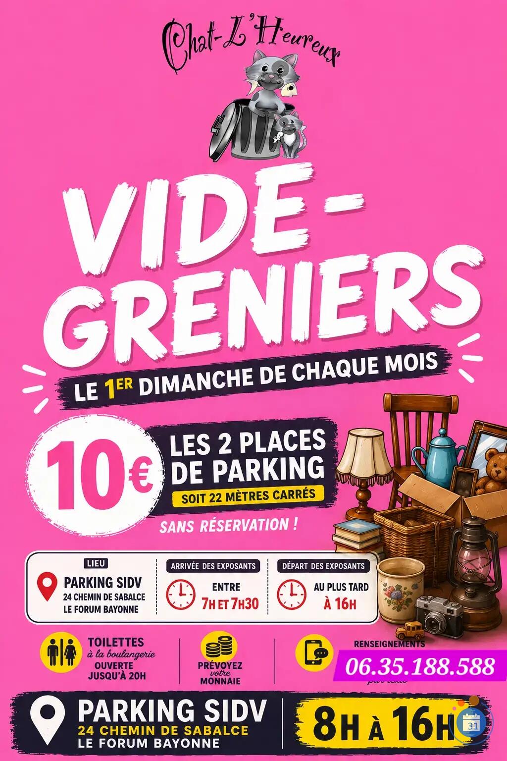 Image VIDE-GRENIERS DES MINOUS (photo 1)