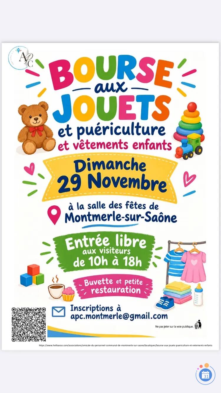 Image Bourse aux jouets, puériculture et vêtements enfants (photo 1)