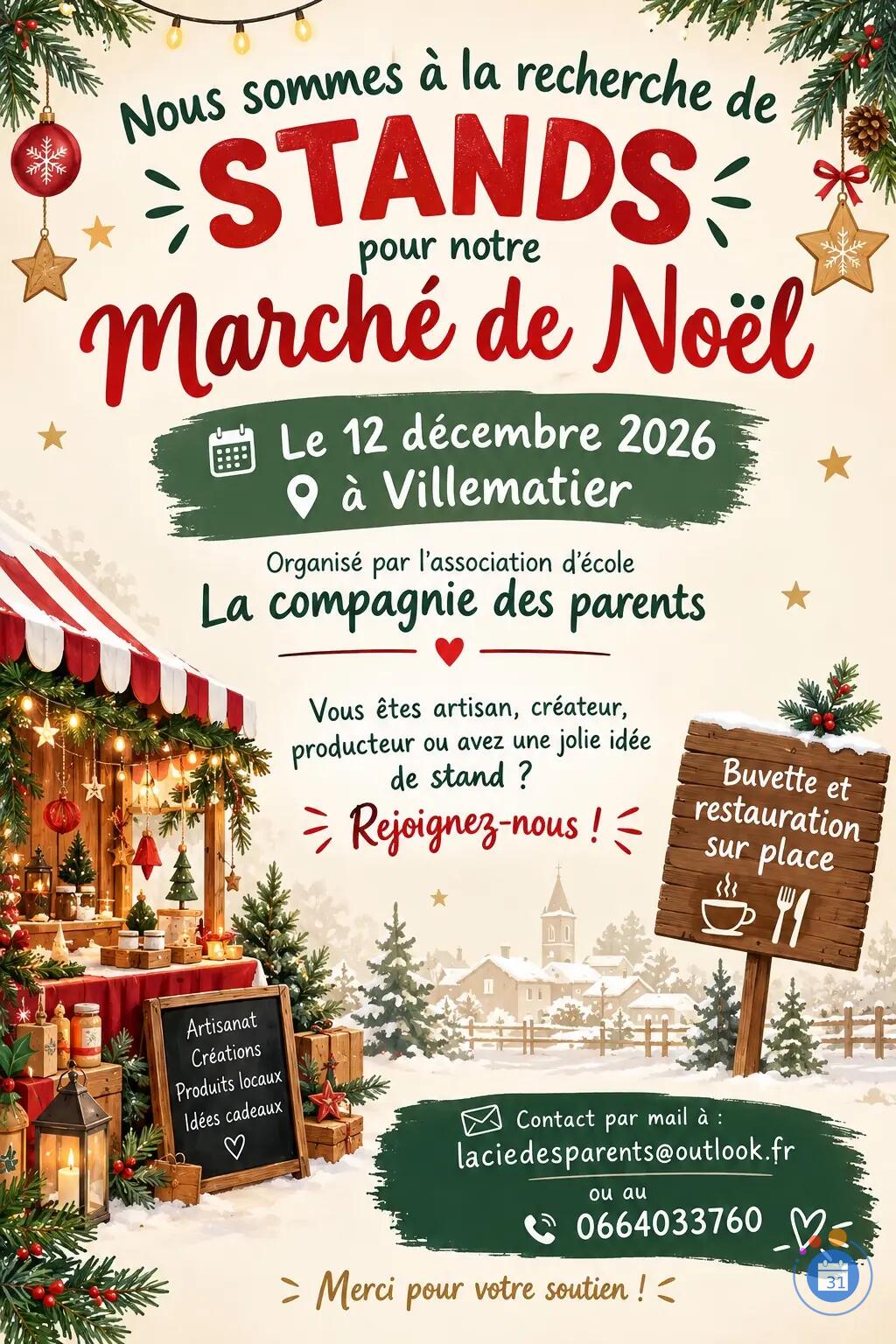 Image Marché de Noël Villematier (photo 1)