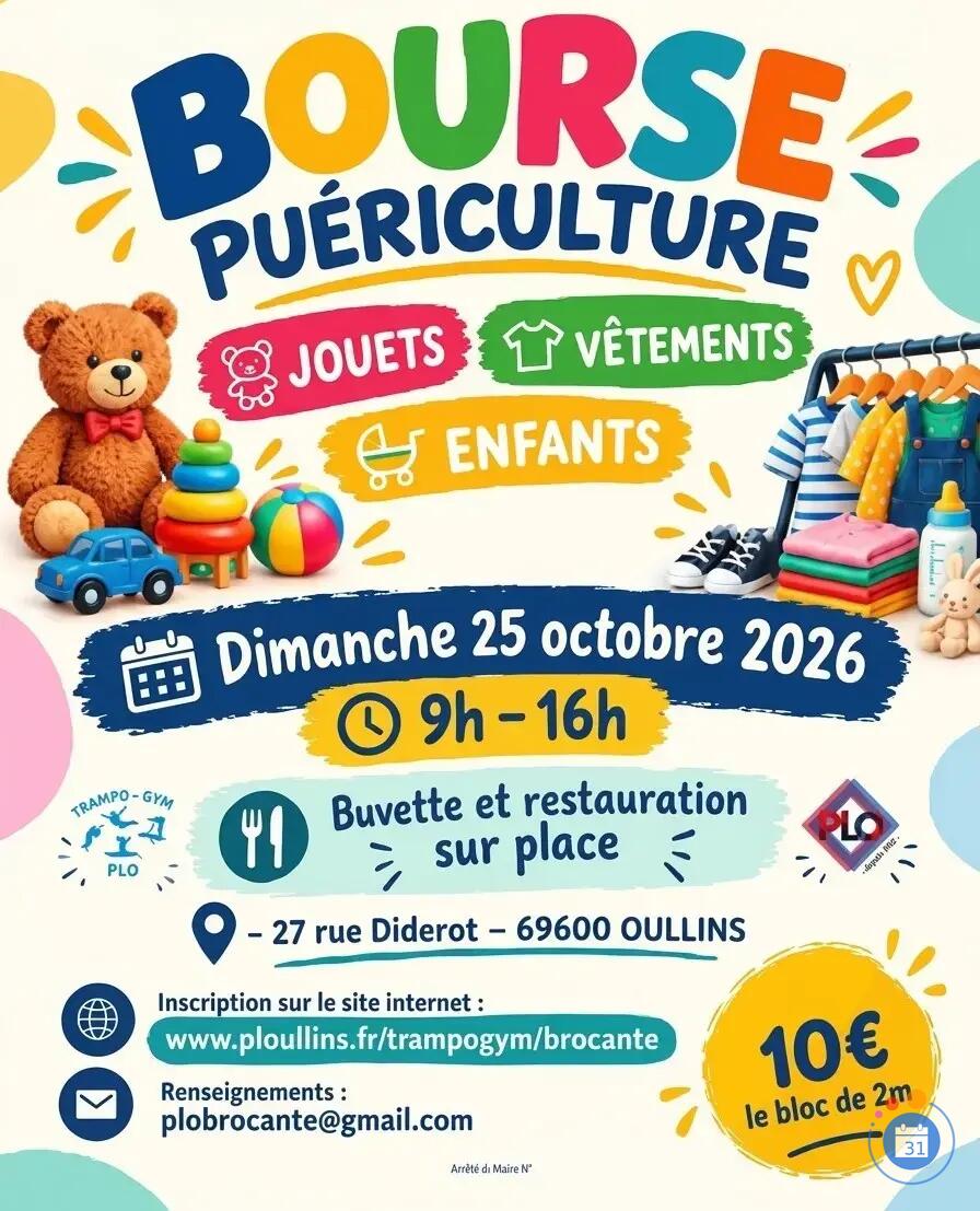 Image Bourse aux jouets, vêtements enfants et articles de puériculture (photo 1)