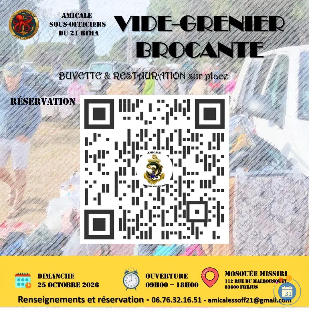 Image Vide grenier des sous-officiers du 21 RIMa (photo 2)
