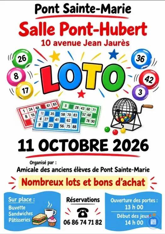 Image Loto des anciens élèves et amis de PONT SAINTE MARIE (photo 1)