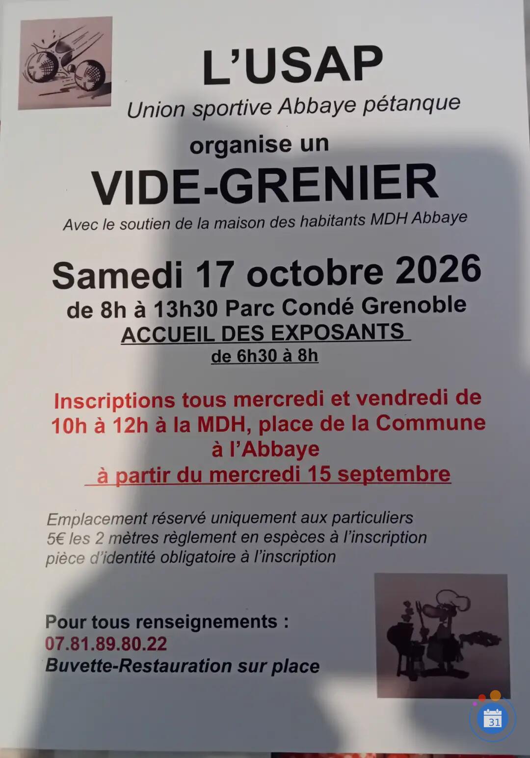 Image Vide grenier d’automne (photo 1)