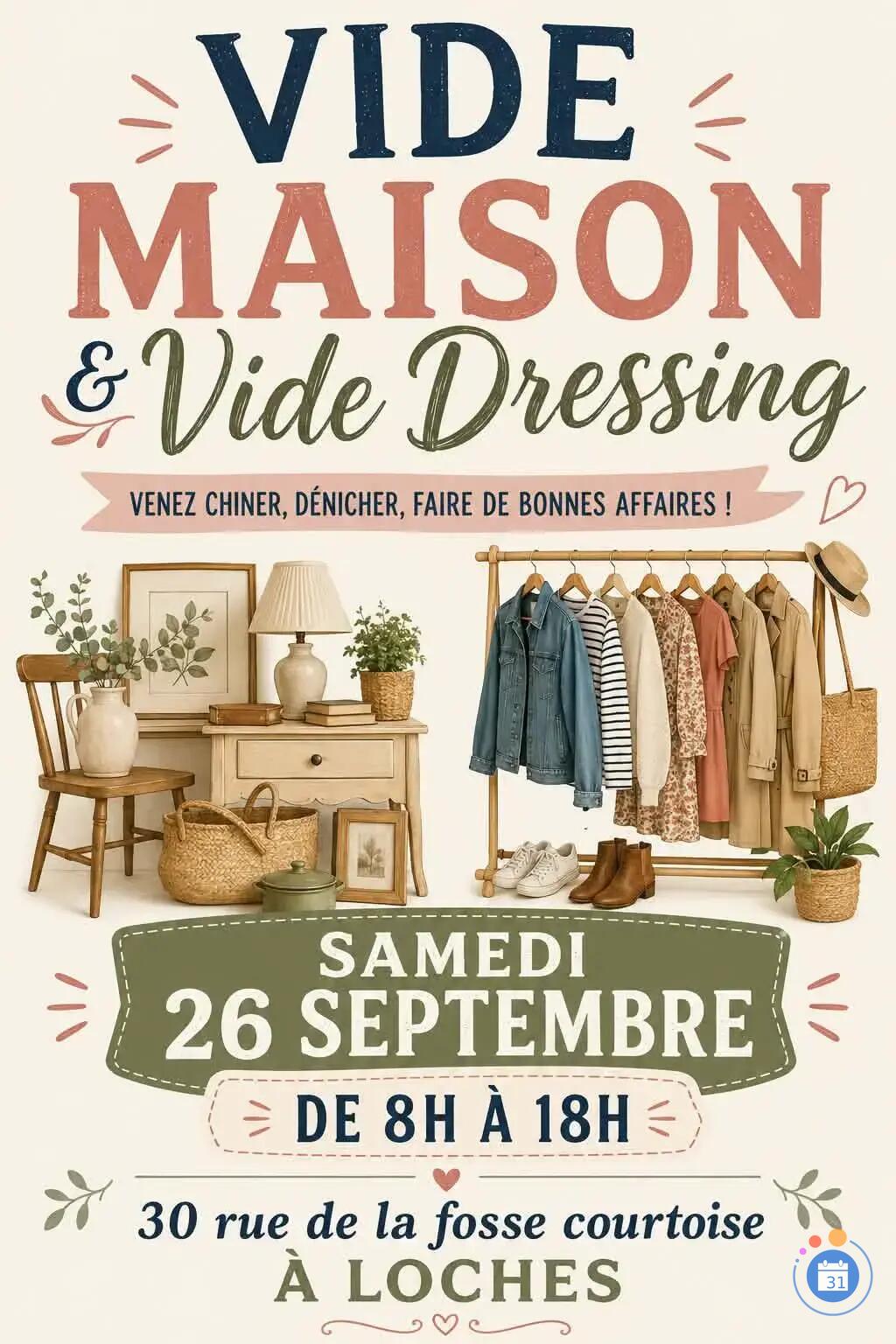 Image Vide maison et vide dressing (photo 1)