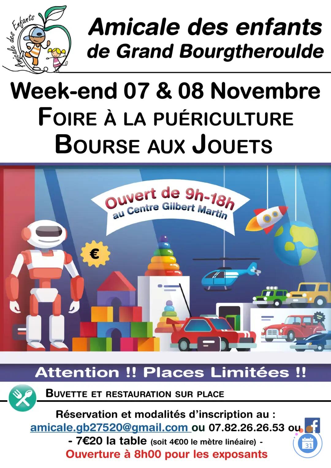 Image FOIRE A LA PUERICULTURE - BOURSE AUX JOUETS (photo 1)