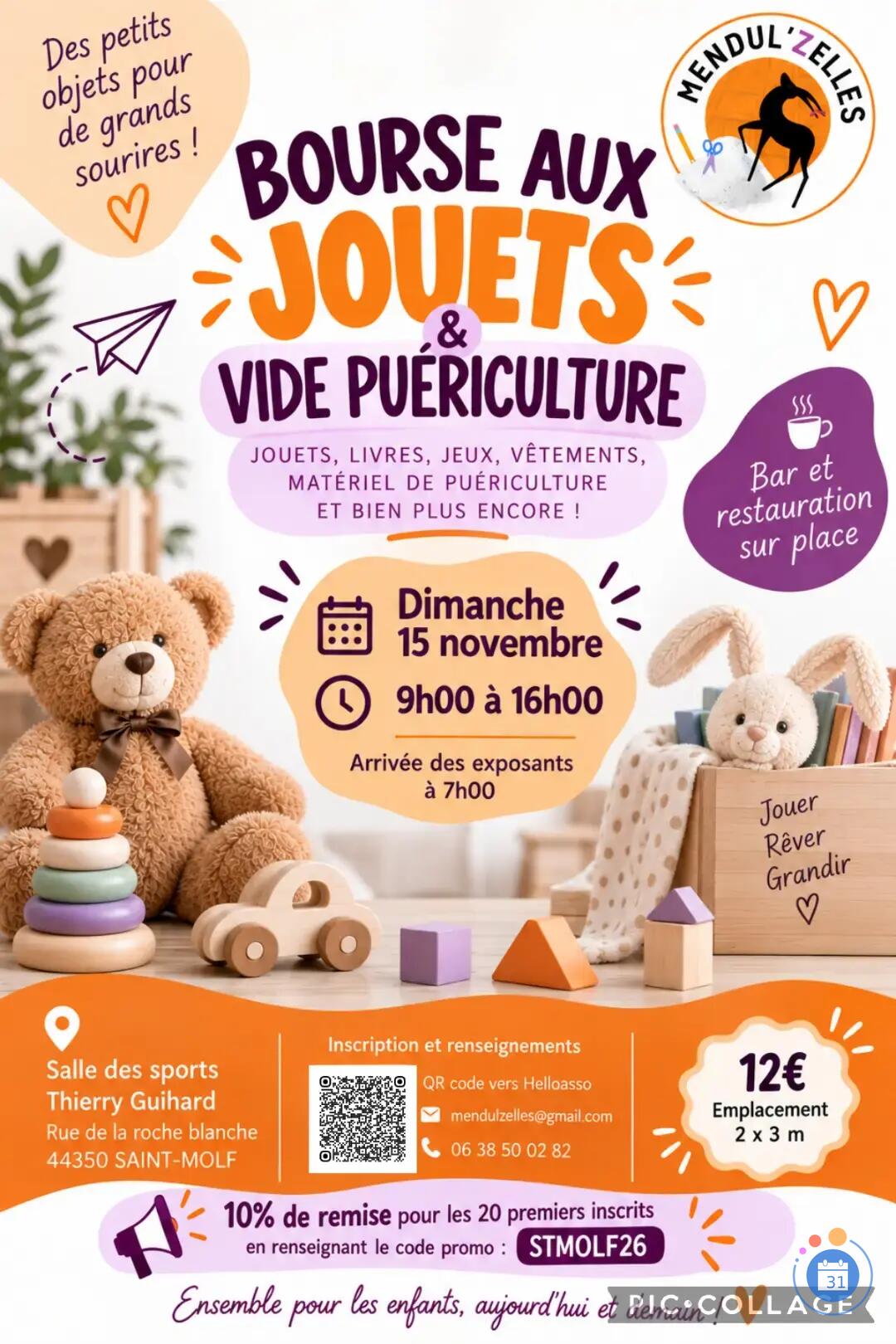 Image Bourse aux jouets et vide puériculture (photo 1)