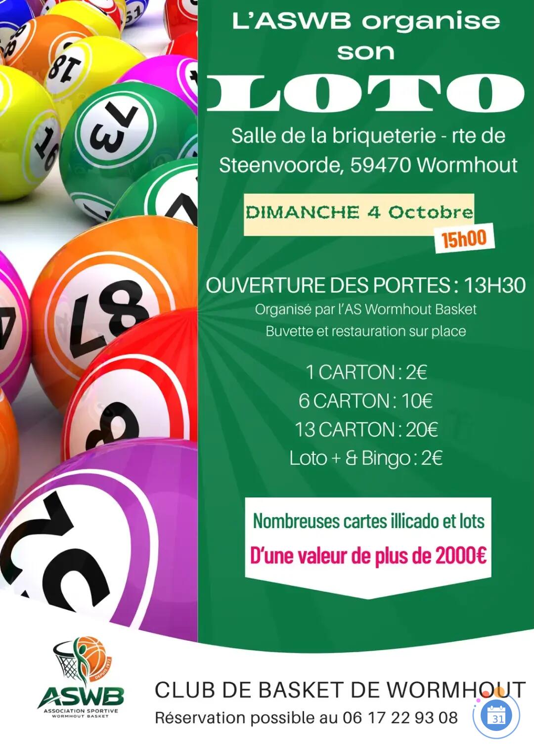 Image Loto de l'aswb (photo 1)