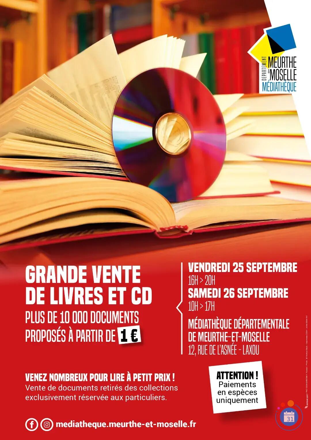 Image Grande vente de livres et CD (photo 1)