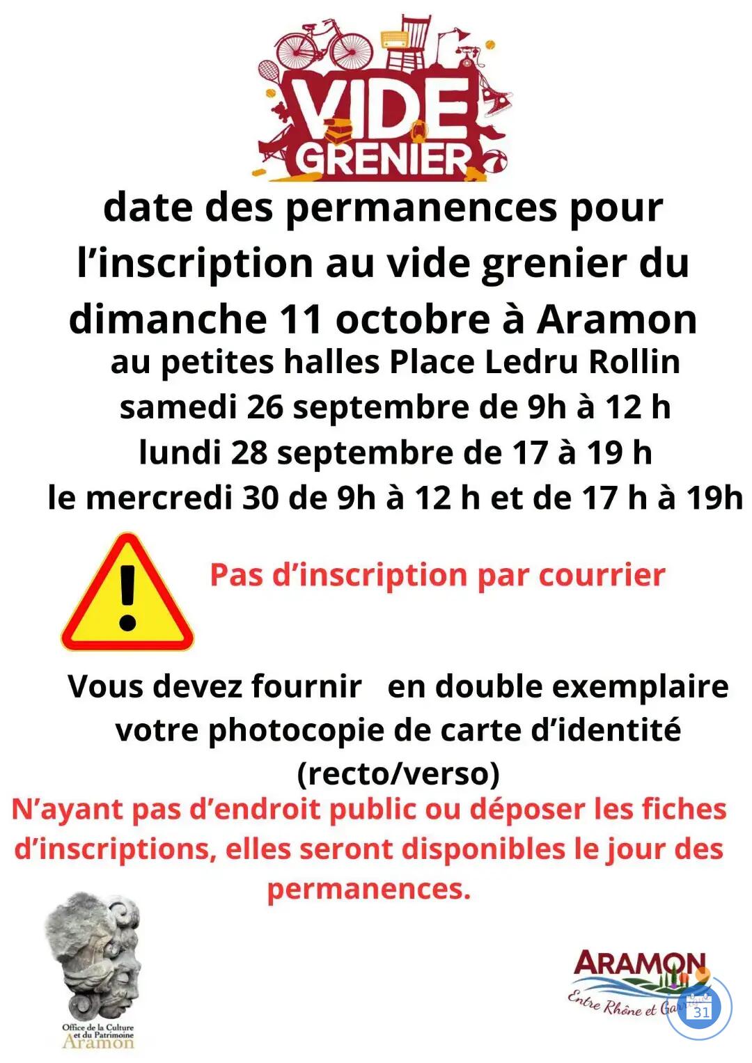 Image vide grenier ocpa (photo 1)