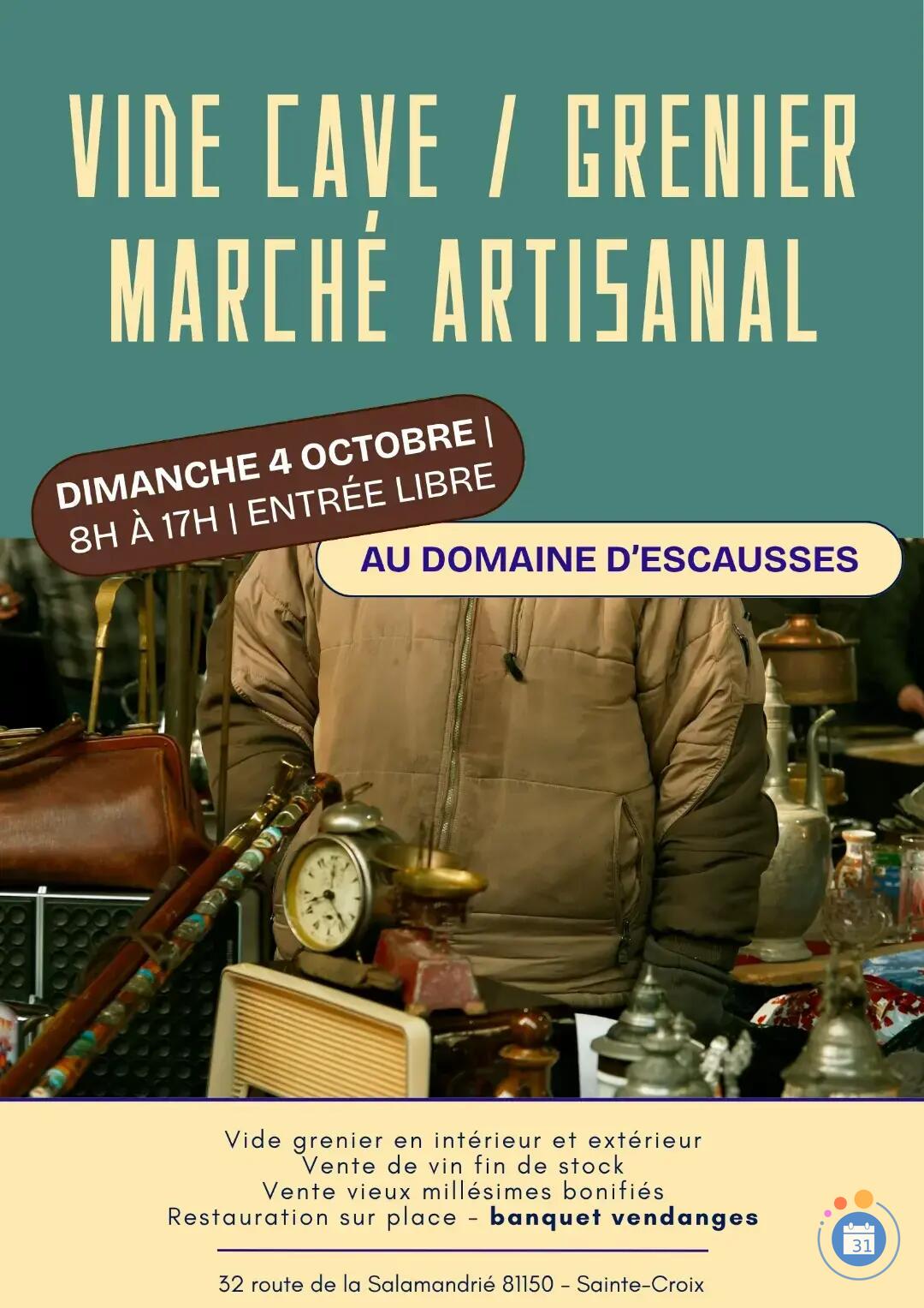 Image VIDE CAVE / GRENIER - MARCHÉ ARTISANAL (photo 1)