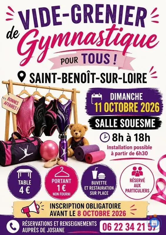Image 1 er Vide greniers de la gymnastique (photo 1)