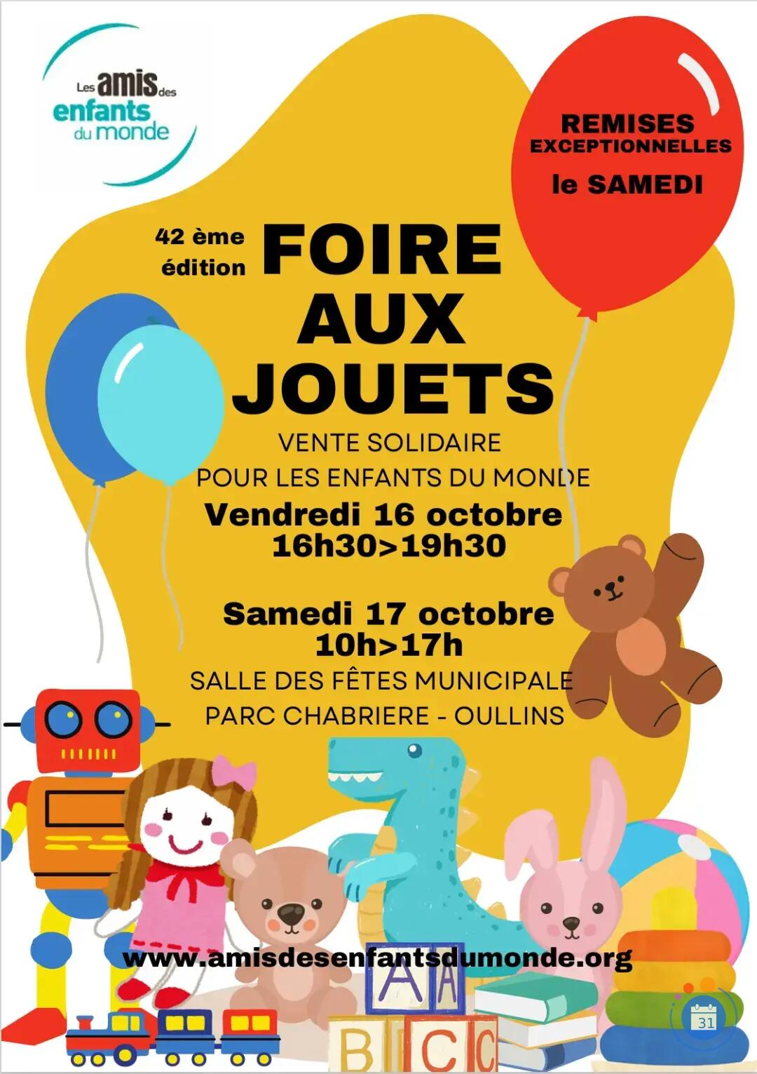 Image Foire aux Jouets des Amis des Enfants du Monde (photo 1)