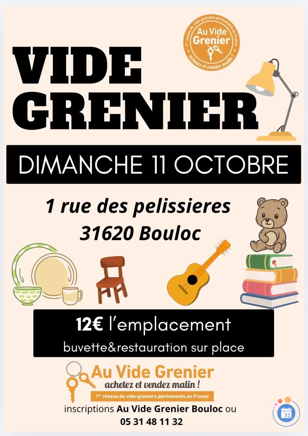 Image vide grenier exterieur 11 octobre (photo 1)